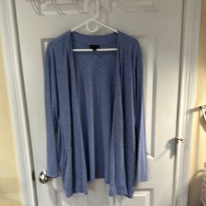 Women's space dyed Open Front Cardigan